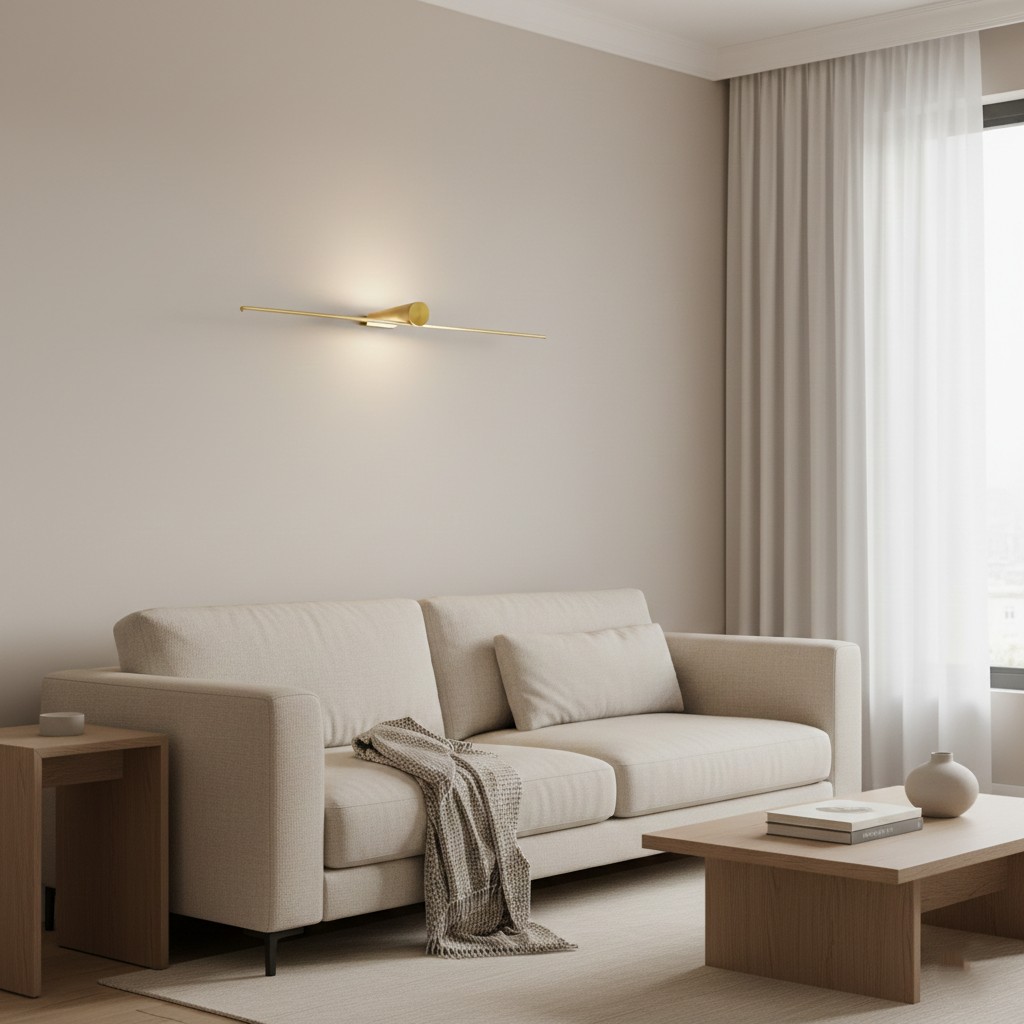 Leigh Brilliance moderne metalen wandlamp HL3348