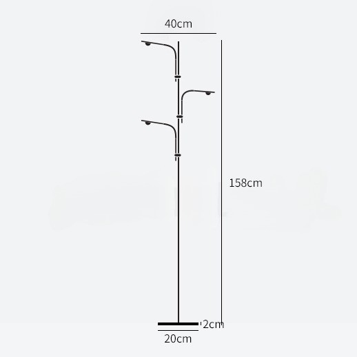 Wa Wa Bloemvormige Multi Vloerlamp