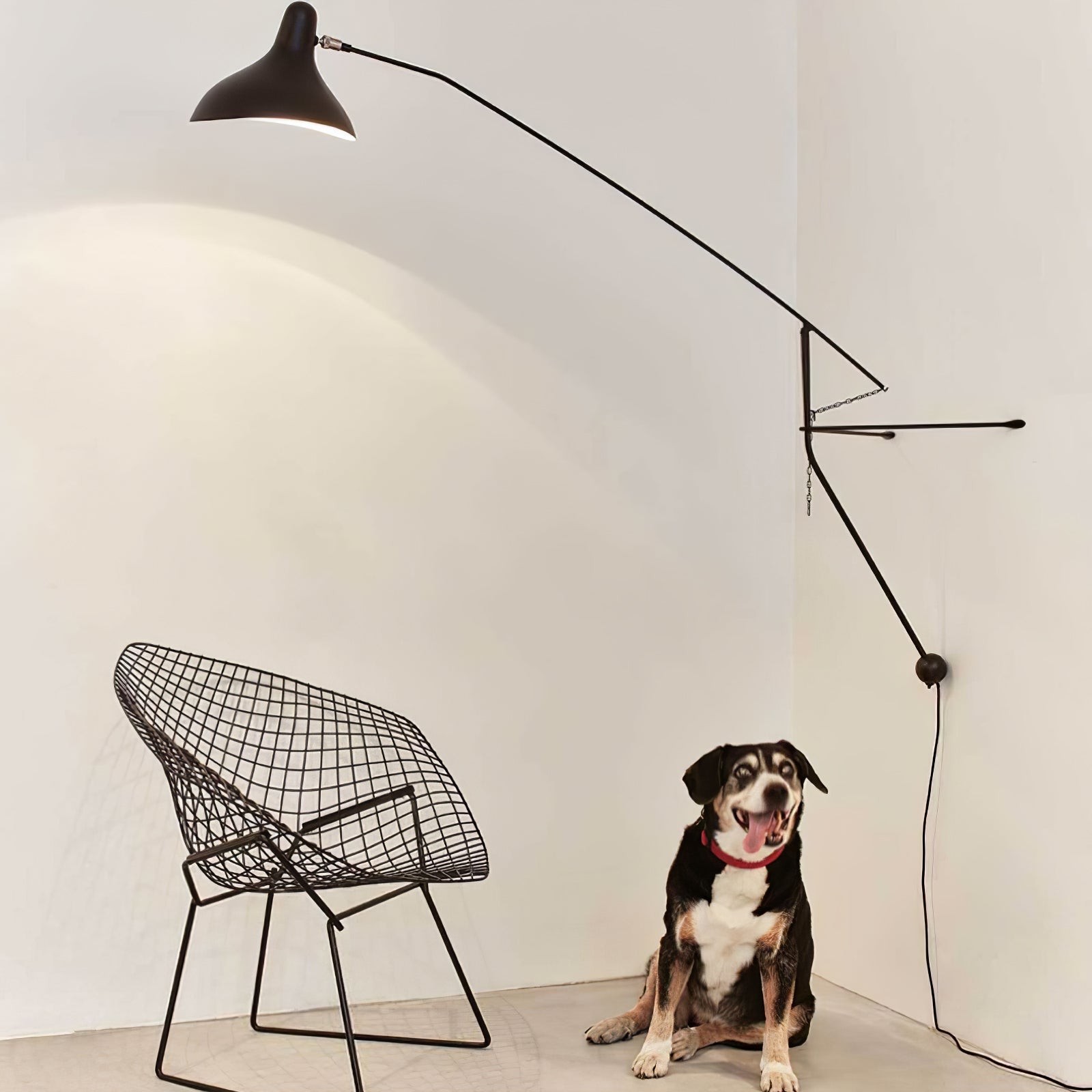 Moderne eendenbek-design Mantis Arm Wandlamp HL1112