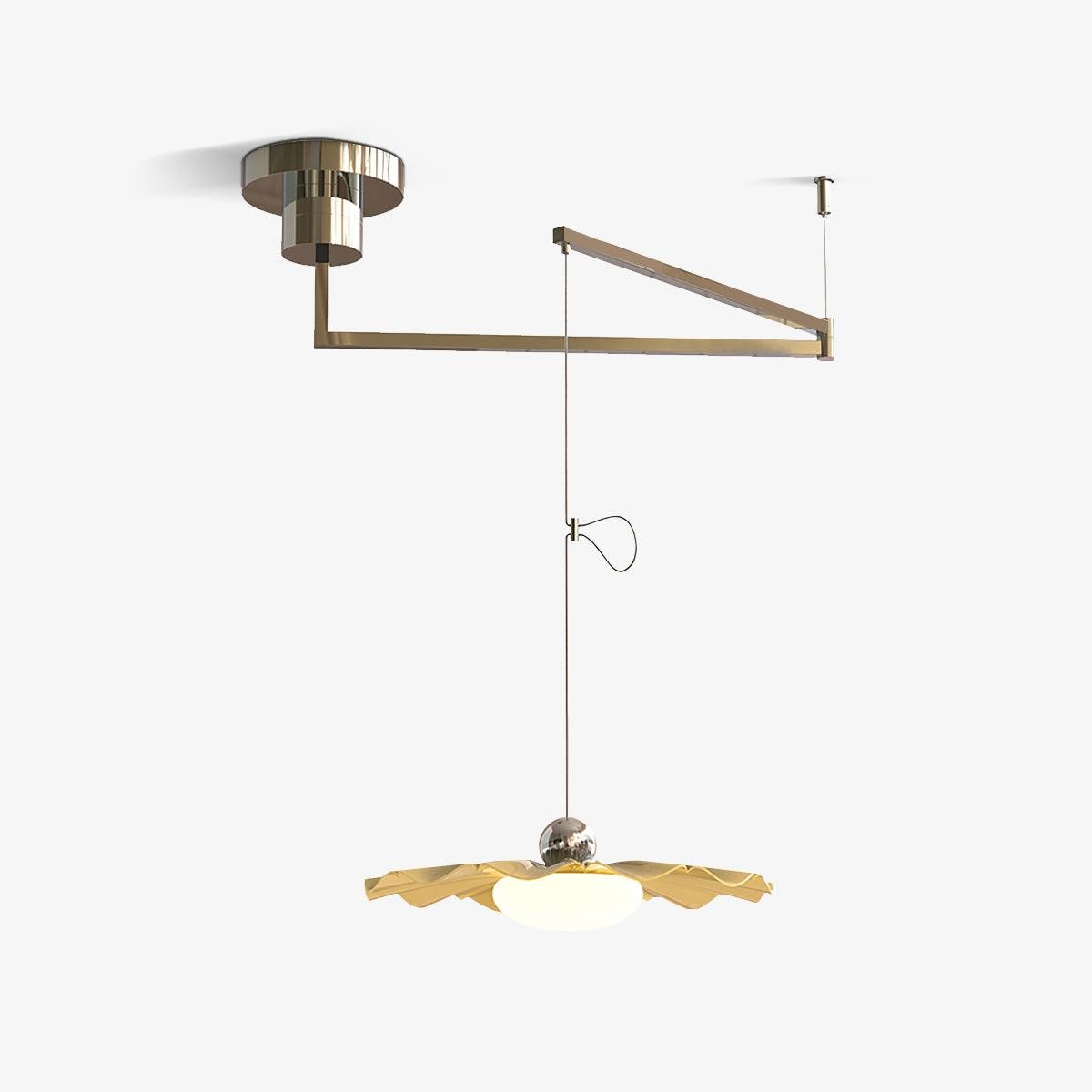 Hanglamp met bloeiende bloemmotief HL2907