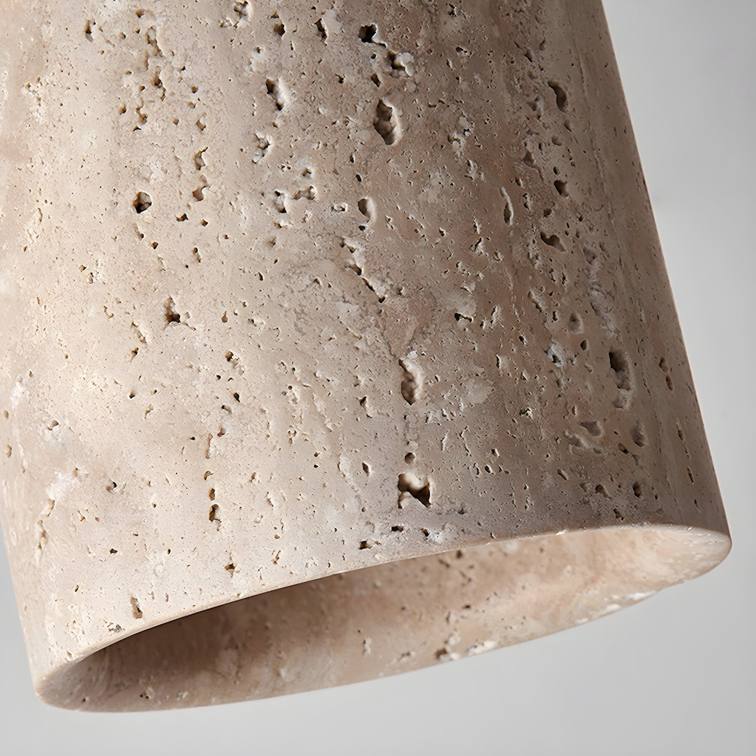 Marmeren Travertijn Kolom Plafondlamp HL901