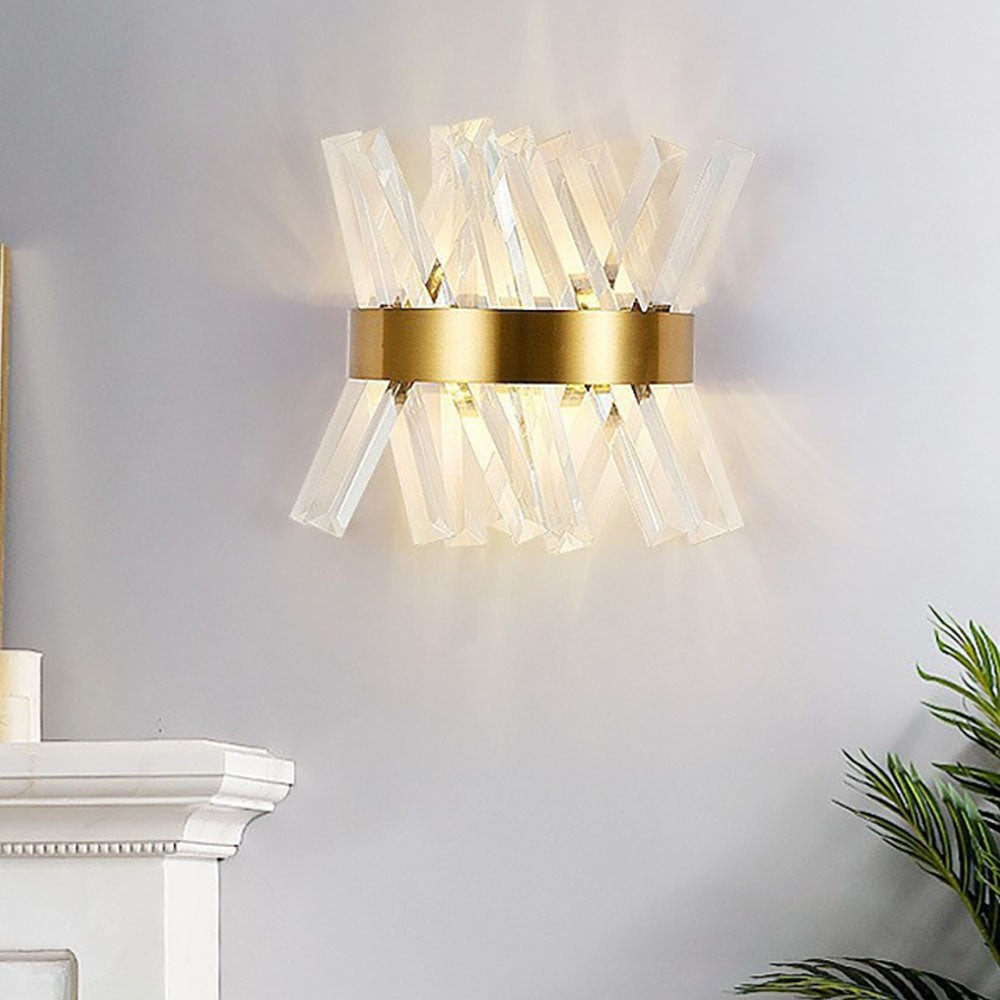 Moderne luxe kristallen wandlamp voor naast het bed HL962