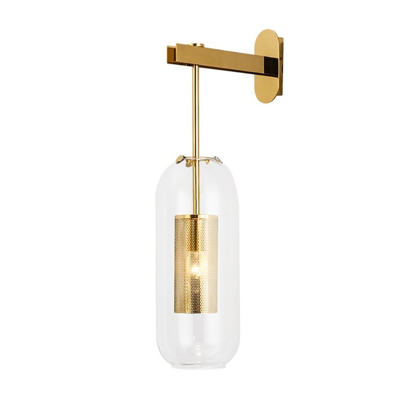 Vadim Geperforeerde Kooi Wandlamp Industrieel
