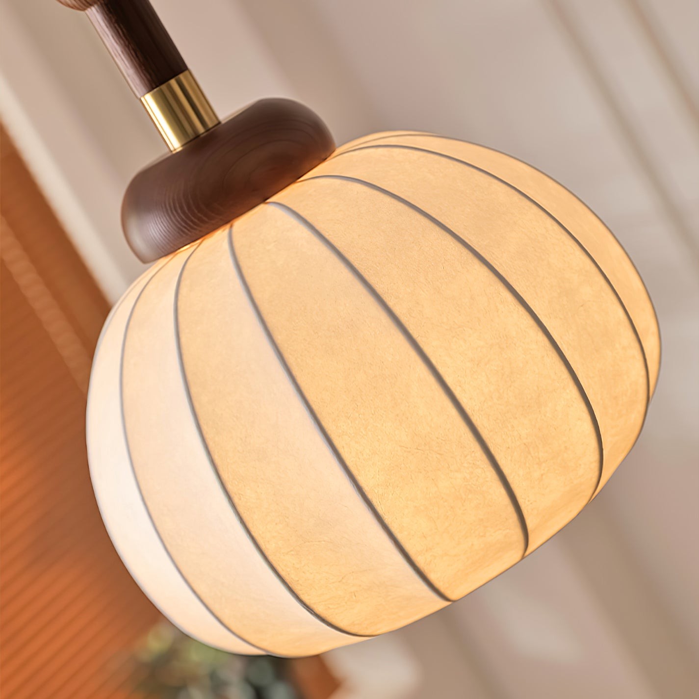 Zijden bol hanglamp HL741