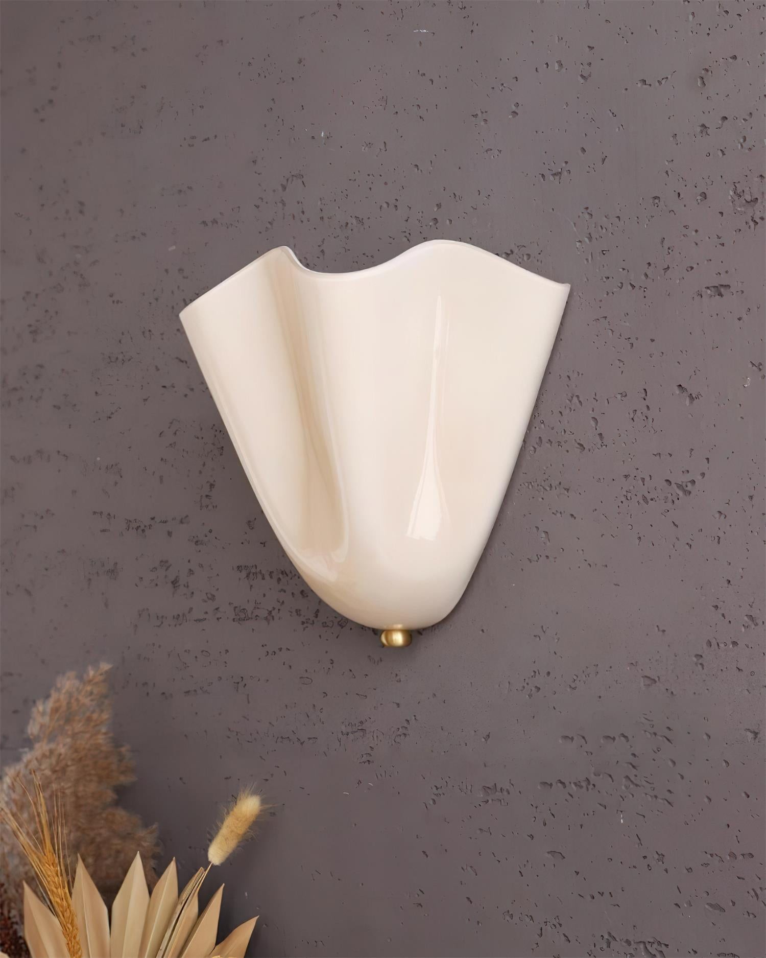 Bellina moderne wandlamp - Artisanaal glas Vera lamp voor interieurdecoratie HL1643