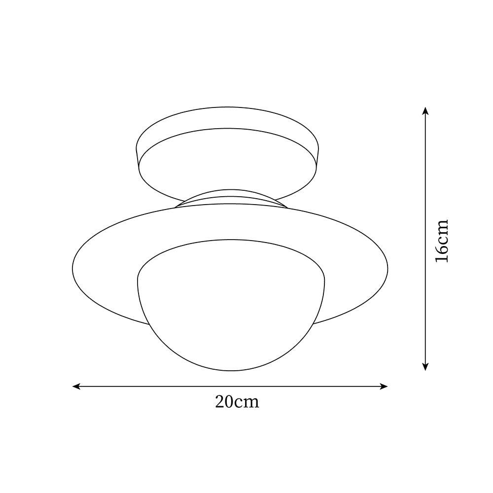 Kunstdecoratie Planeet Plafondlamp HL812