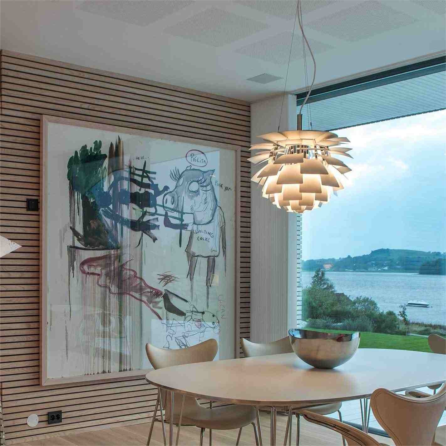 Deense Artichoke stijl glazen hanglamp