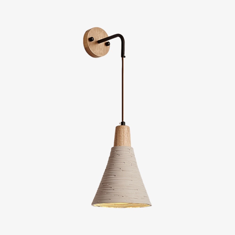 Solaraeon Microcement Minimalistische Betonnen Wandlamp - Sfeerverlichting voor de Woonkamer HL2482