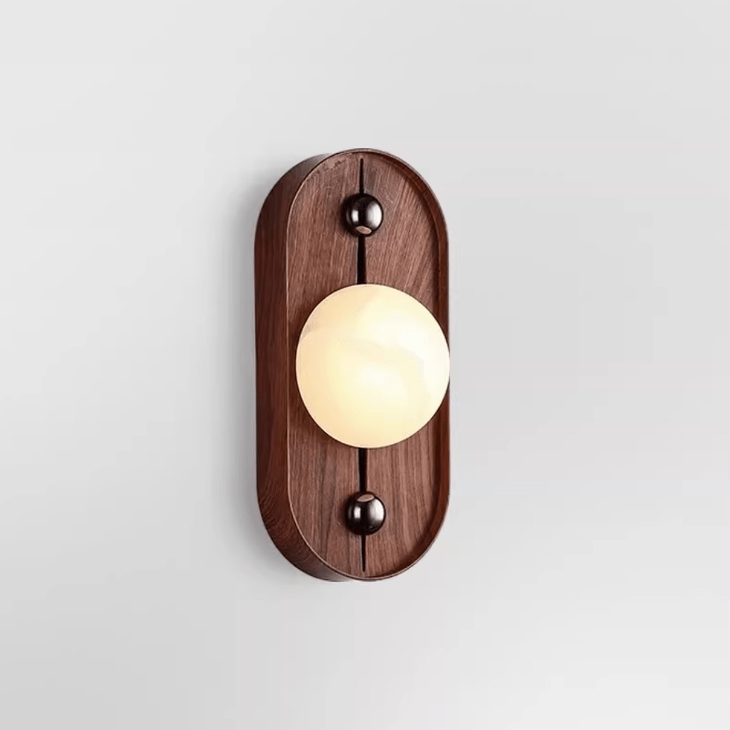 Bezel alabaster wandlamp HL2946