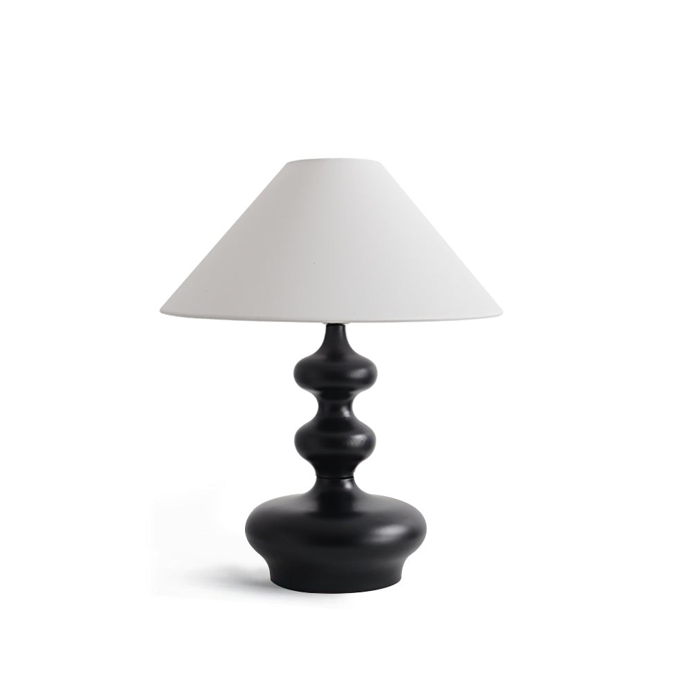 Nordic Retro Massief Houten Tafellamp HL472