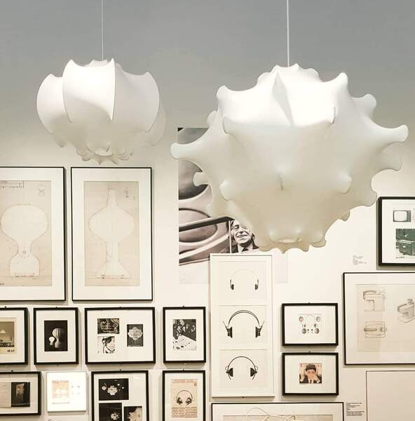 Witte Cocoon Hars Taraxacum Hanglamp