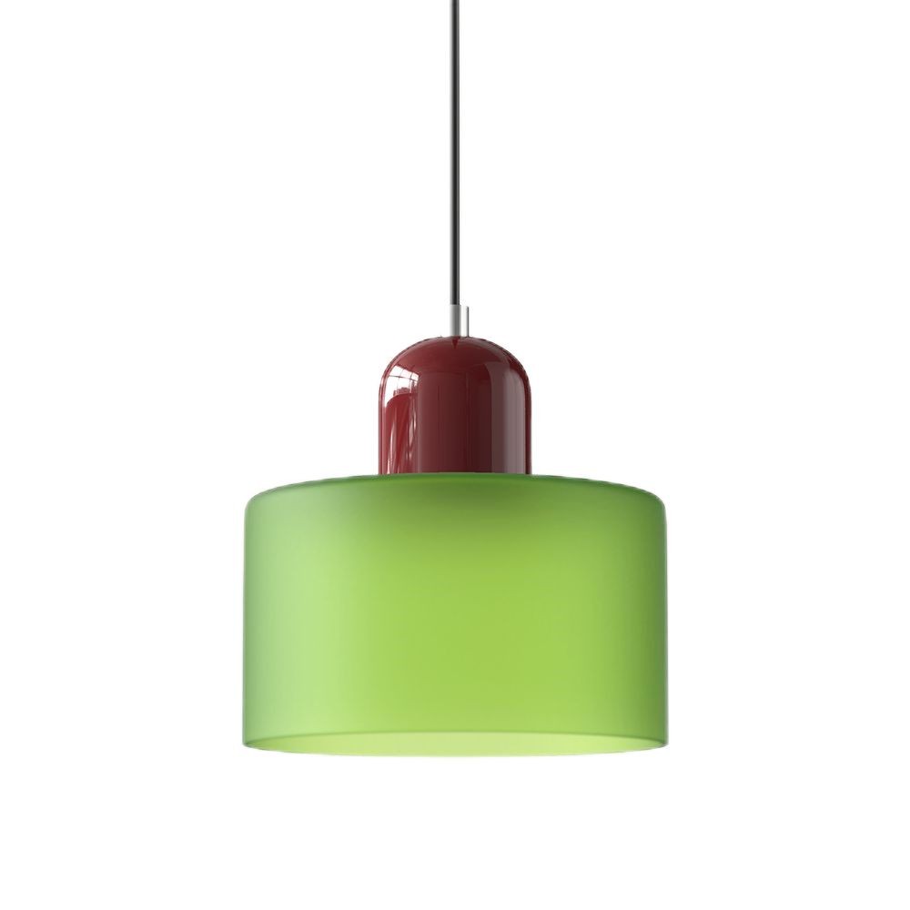 Kalo Cilinder Hanglamp - Glazen Lamp in Scandinavische Stijl voor Eet en Slaapkamer HL107