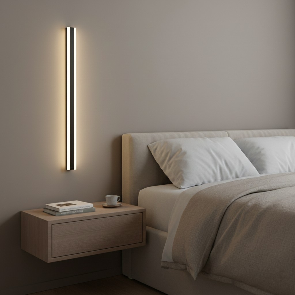 Edge Smooth Minimalistische Lineaire Metalen Buitenwandlamp HL3518