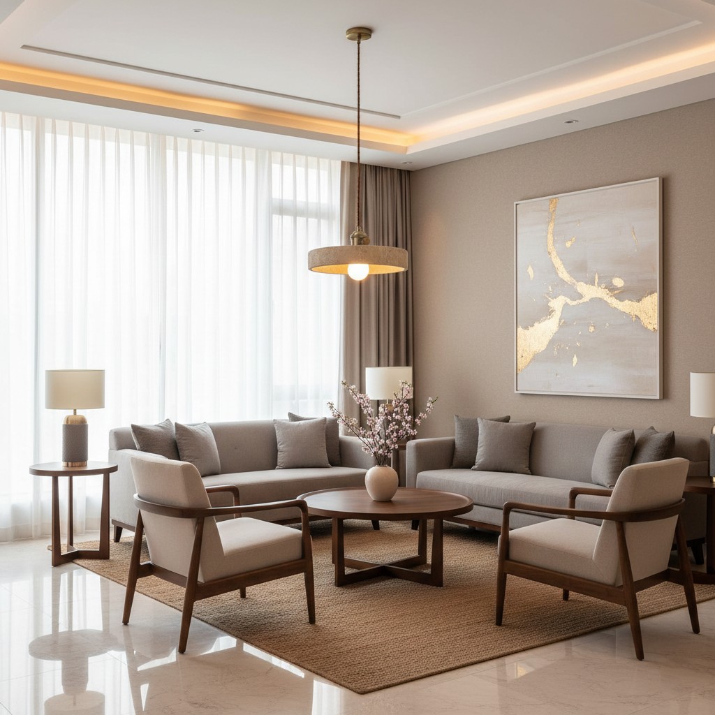 Alagusmo Minimalistische Travertin Hanglamp HL3445