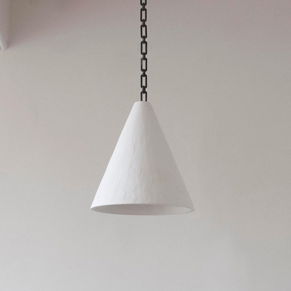 Hanglamp HL3194 van wit gips