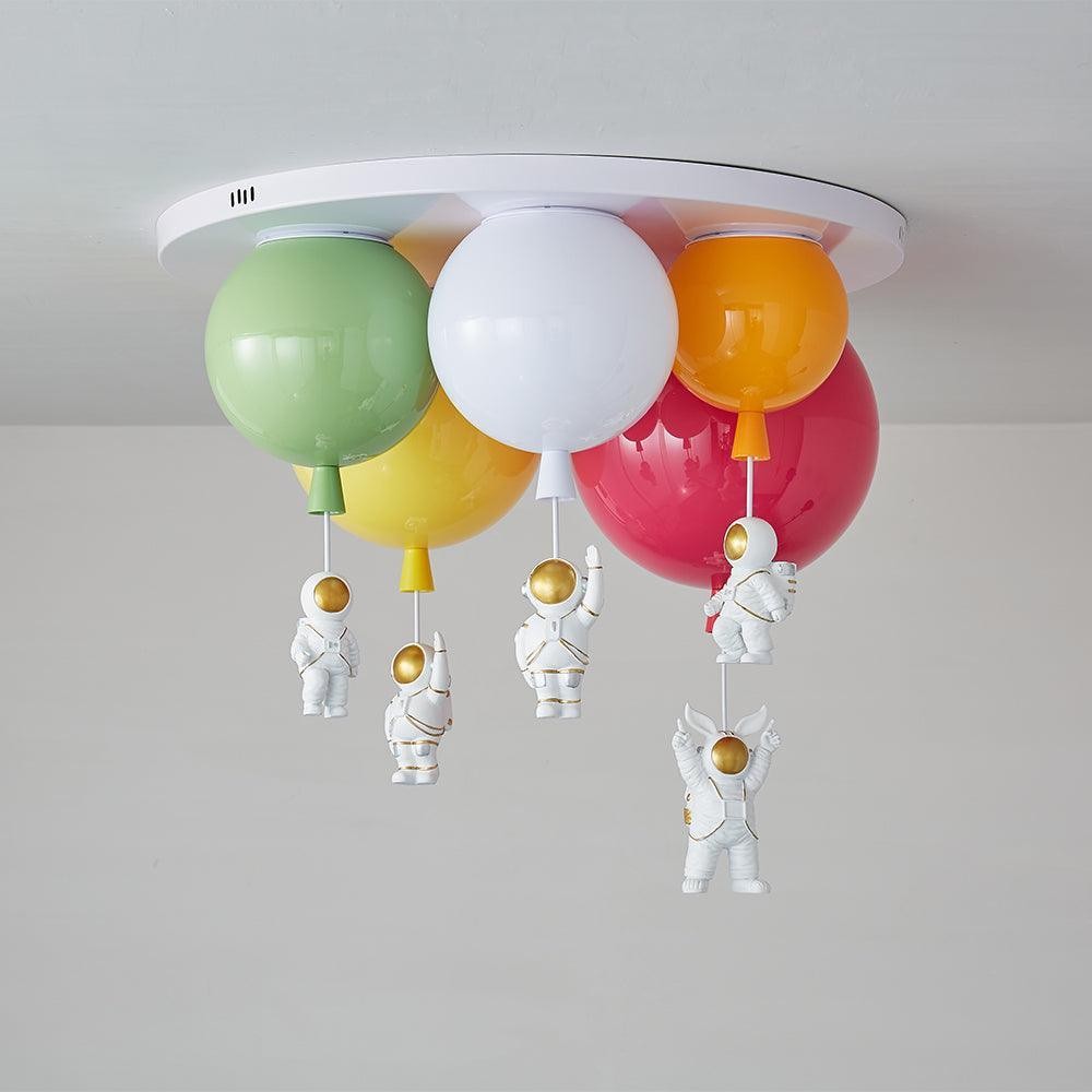 Astronaut Glanzende Ballon Plafondlamp HL361