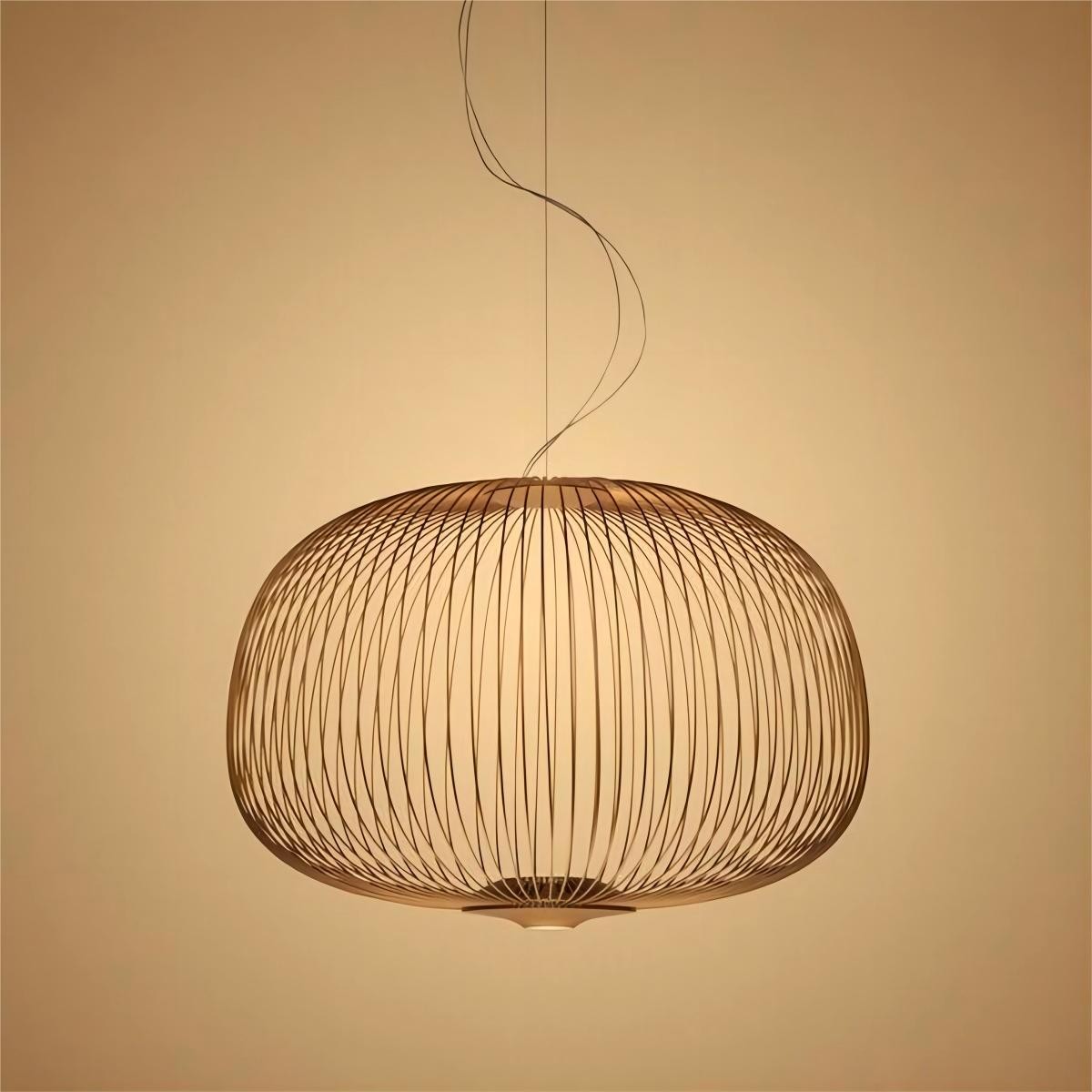 Radiloop Kooi Metalen LED Hanglamp Eettafel