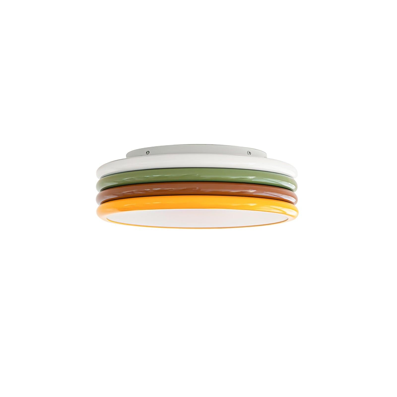 Scandinavische eenvoudige kleurrijke plafondlamp van acryl voor slaapkamer HL486