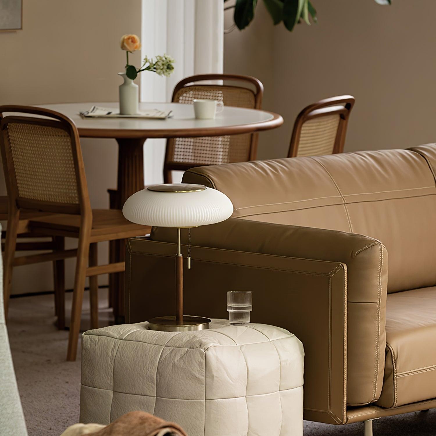 Witte prachtige luxe mode metalen tafellamp HL719