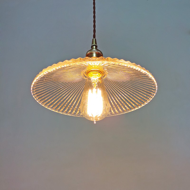 Eetkamer Retro Artistieke Glazen Hanglamp HL58