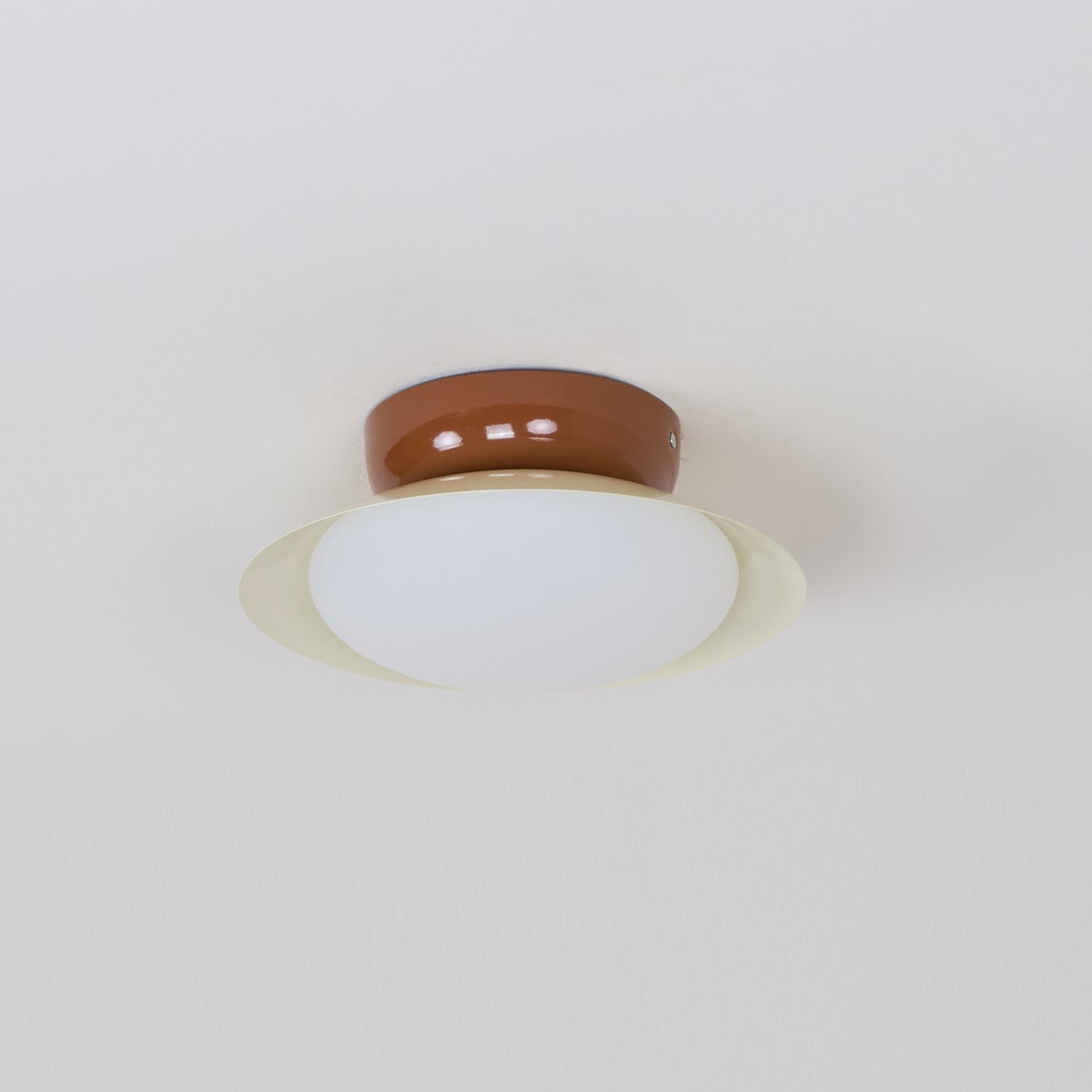 Crèmekleurige moderne plafondlamp HL632