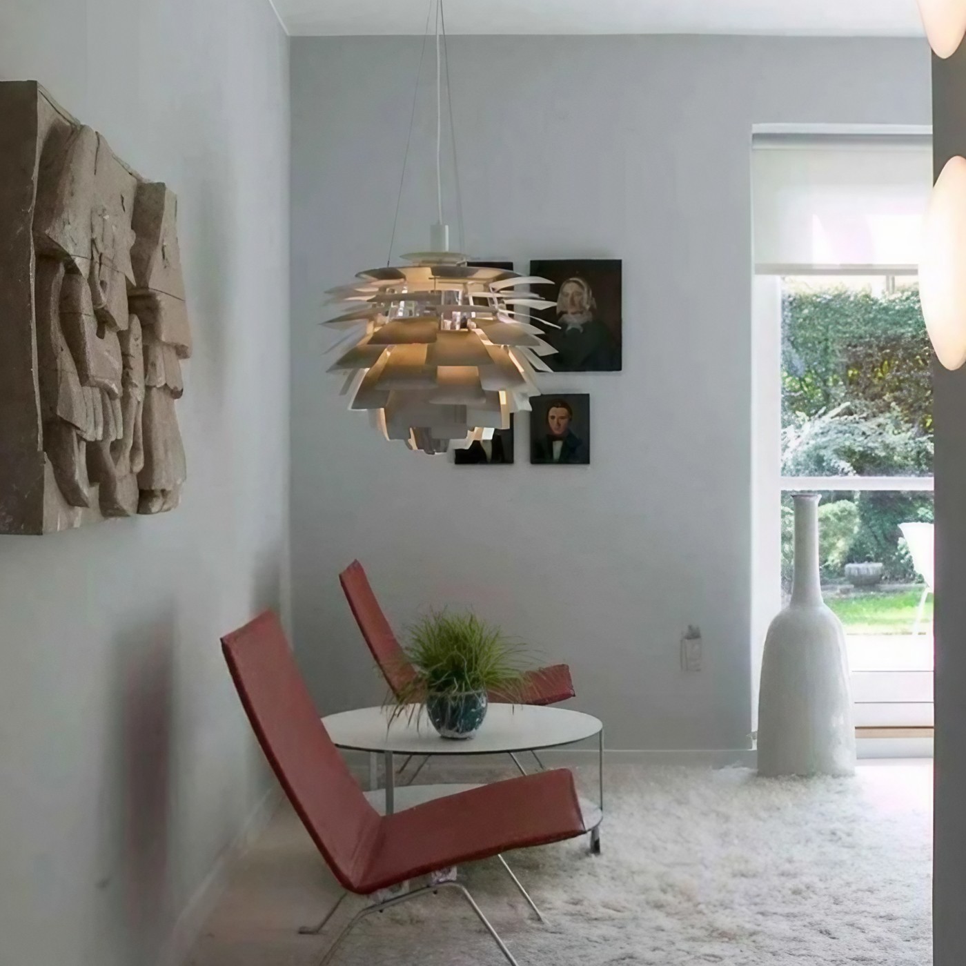 Deense Artichoke stijl glazen hanglamp