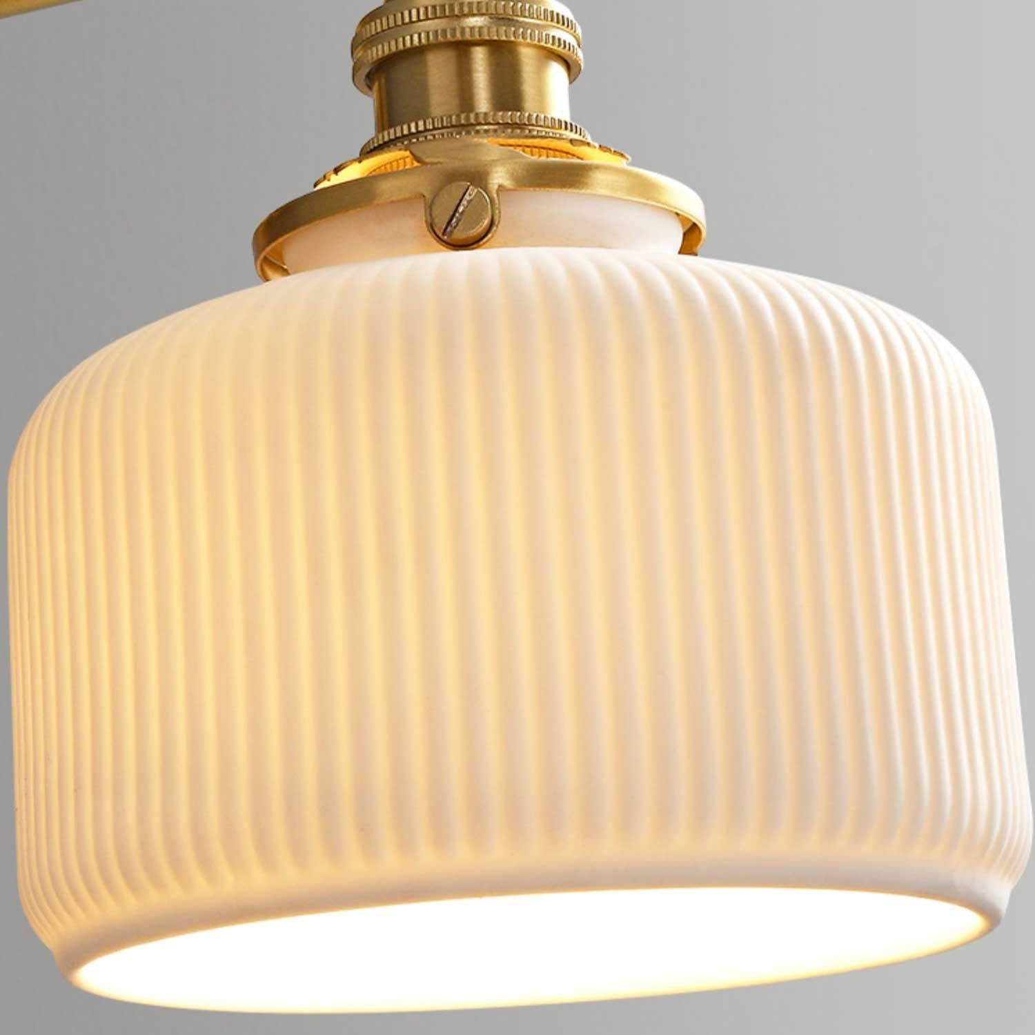 Keramische geometrie wandlamp HL499