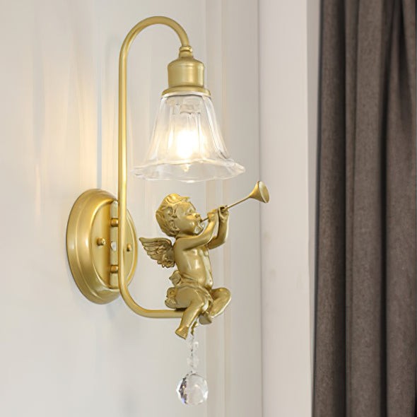 Kunstengel Wandlamp HL1133