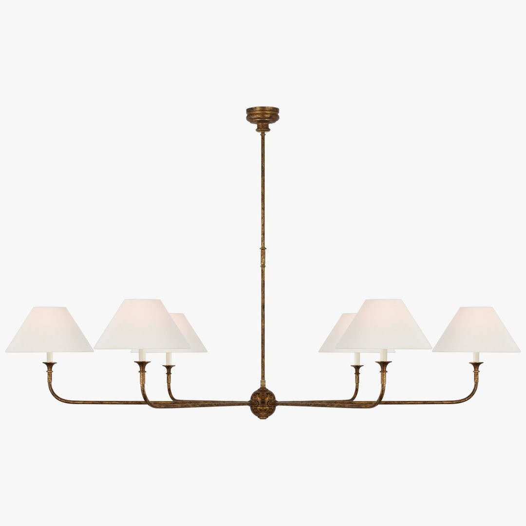 Piaf Grande moderne industriële metalen kroonluchter HL1417