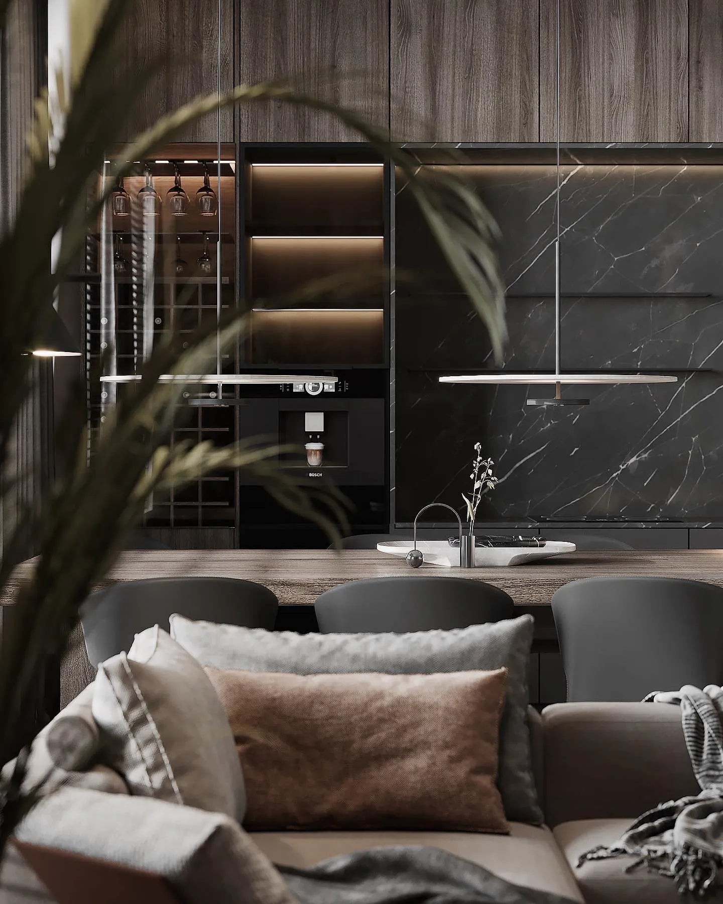 Platte hanglamp HL1300