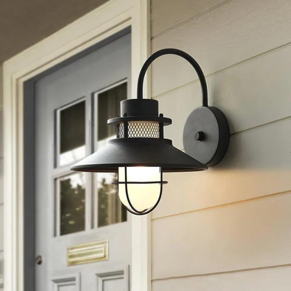 Lichtgevende metalen buitenwandlamp HL3360