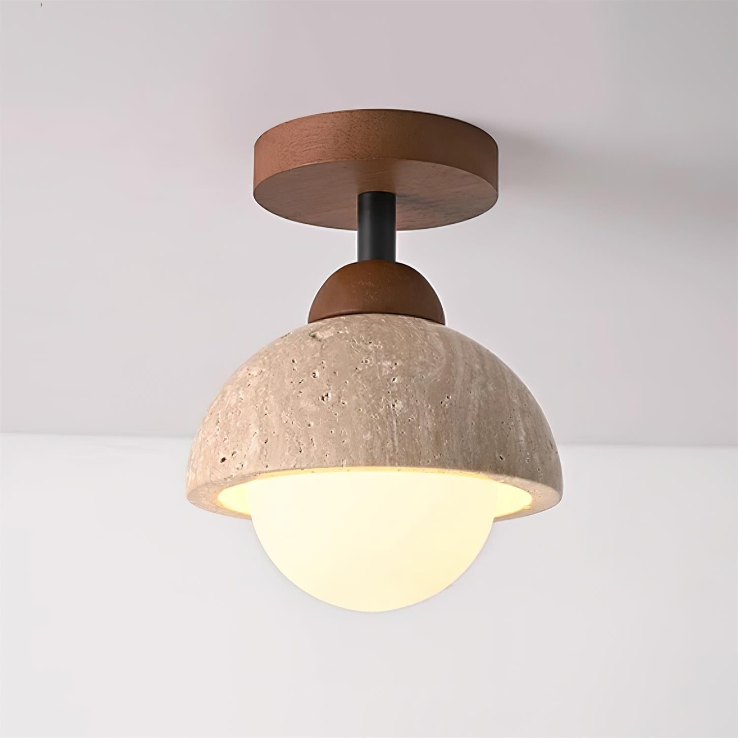 Vintage Travertine Aisle Plafondlamp HL455