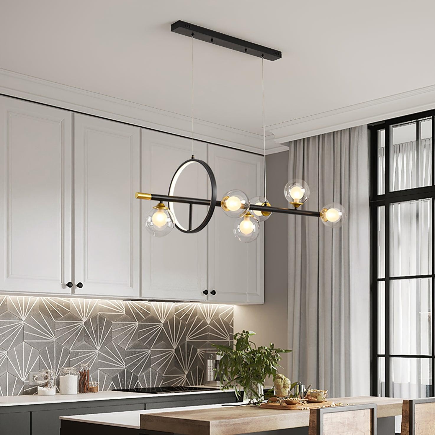 Creatieve horizontale lange staaf kroonluchter HL433