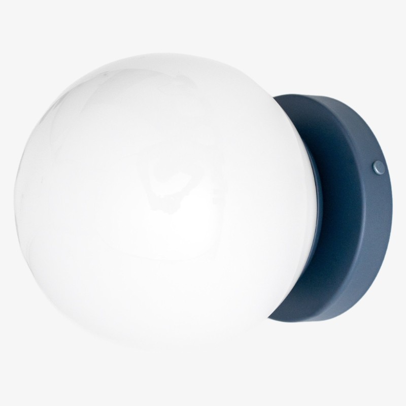 Glorica glazen bol wandlamp - veelkleurige moderne minimalistische lamp HL1721
