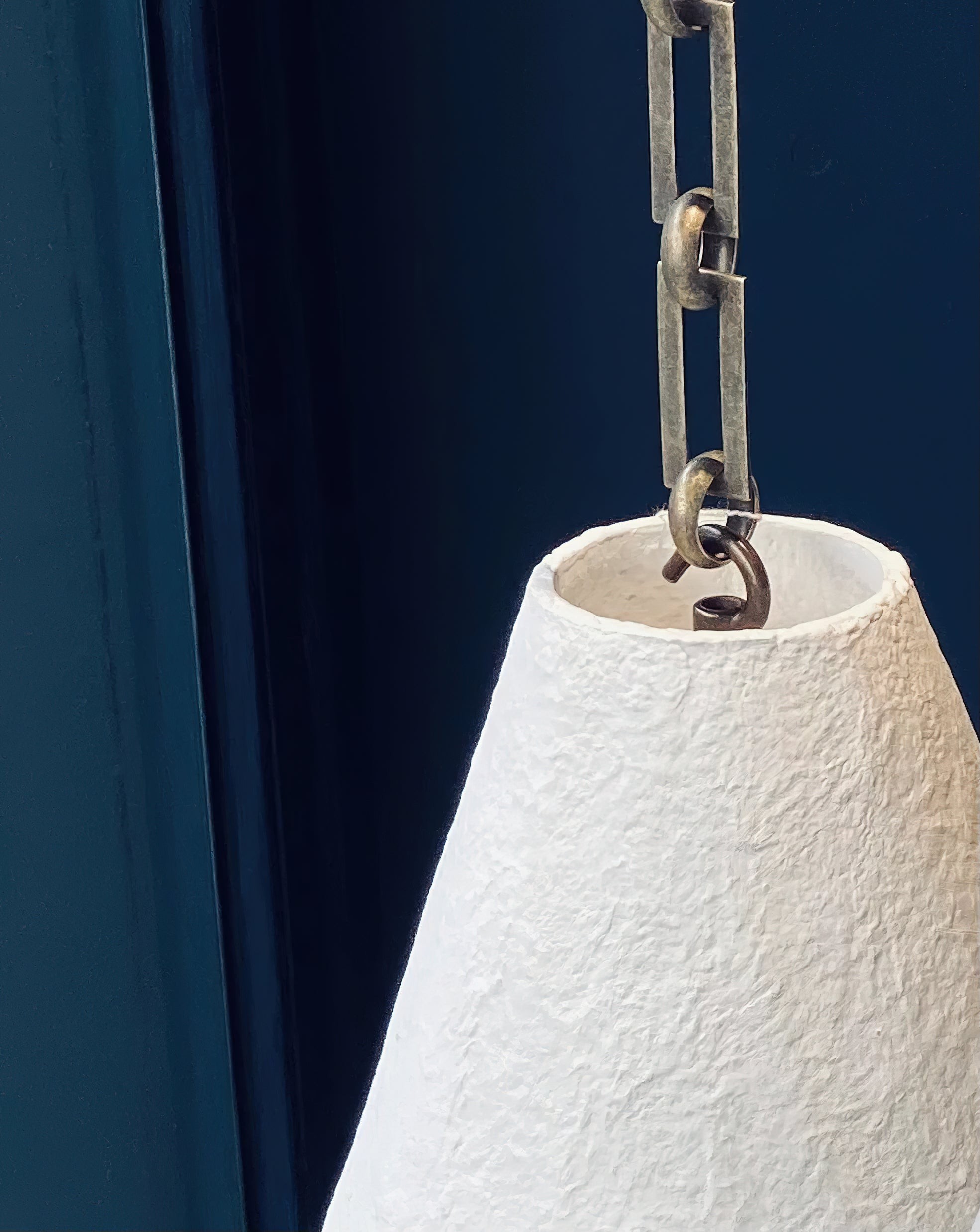 Hanglamp HL3194 van wit gips