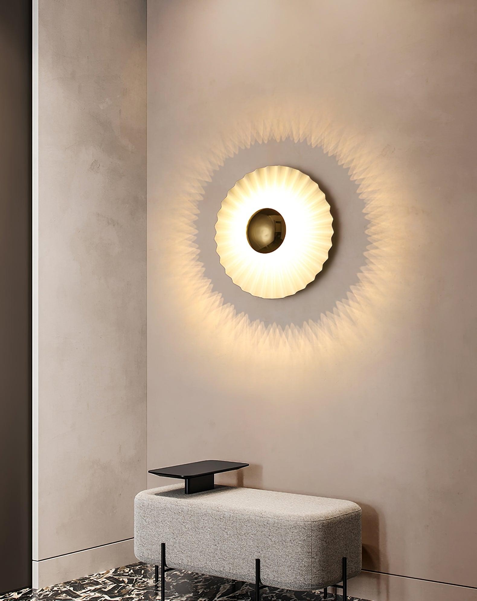 Moderne creatieve wandlamp met schelpmotief HL887