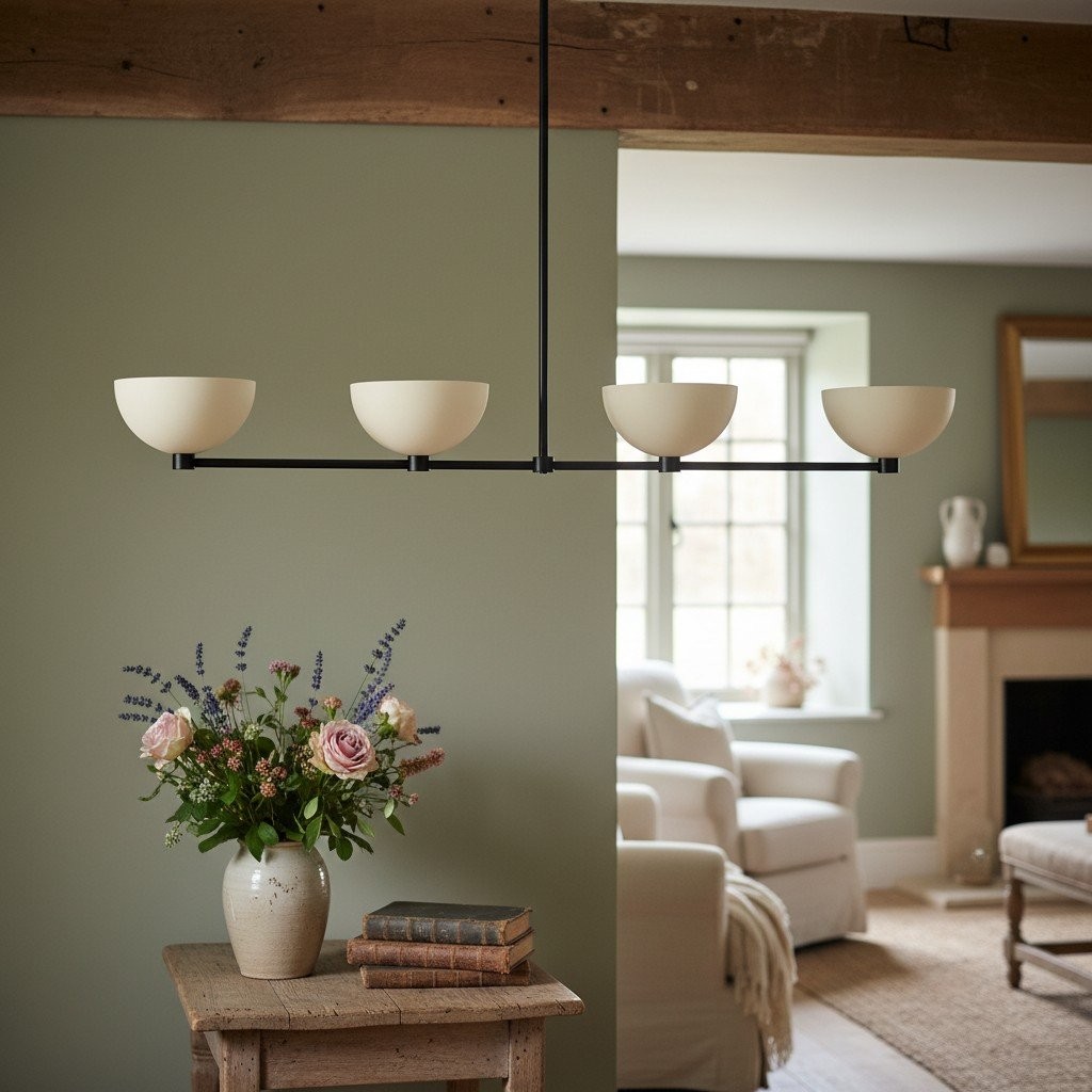 Metio Dome Elegante Kroonluchter - Decoratieve Plafondlamp voor Thuis HL1744
