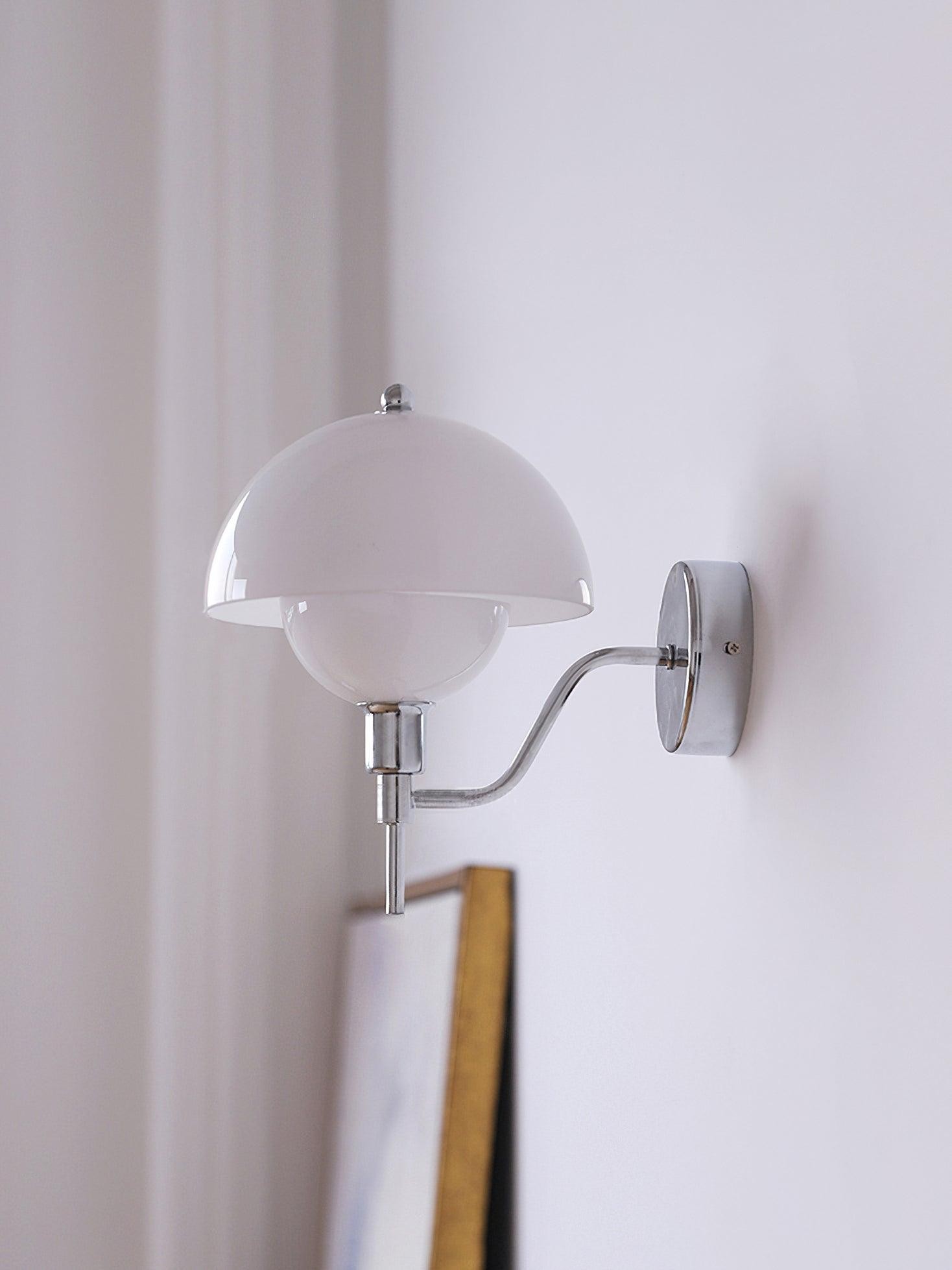 Franse Paddestoel Vintage Wandlamp HL376