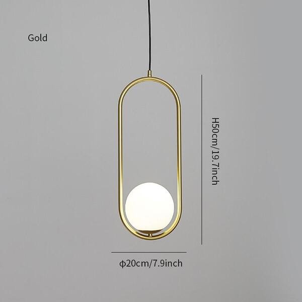 Halozen Geometrische Hanglamp Glas