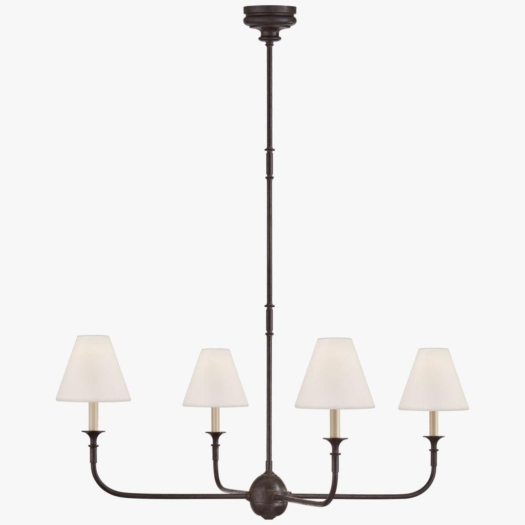 Piaf Grande moderne industriële metalen kroonluchter HL1417