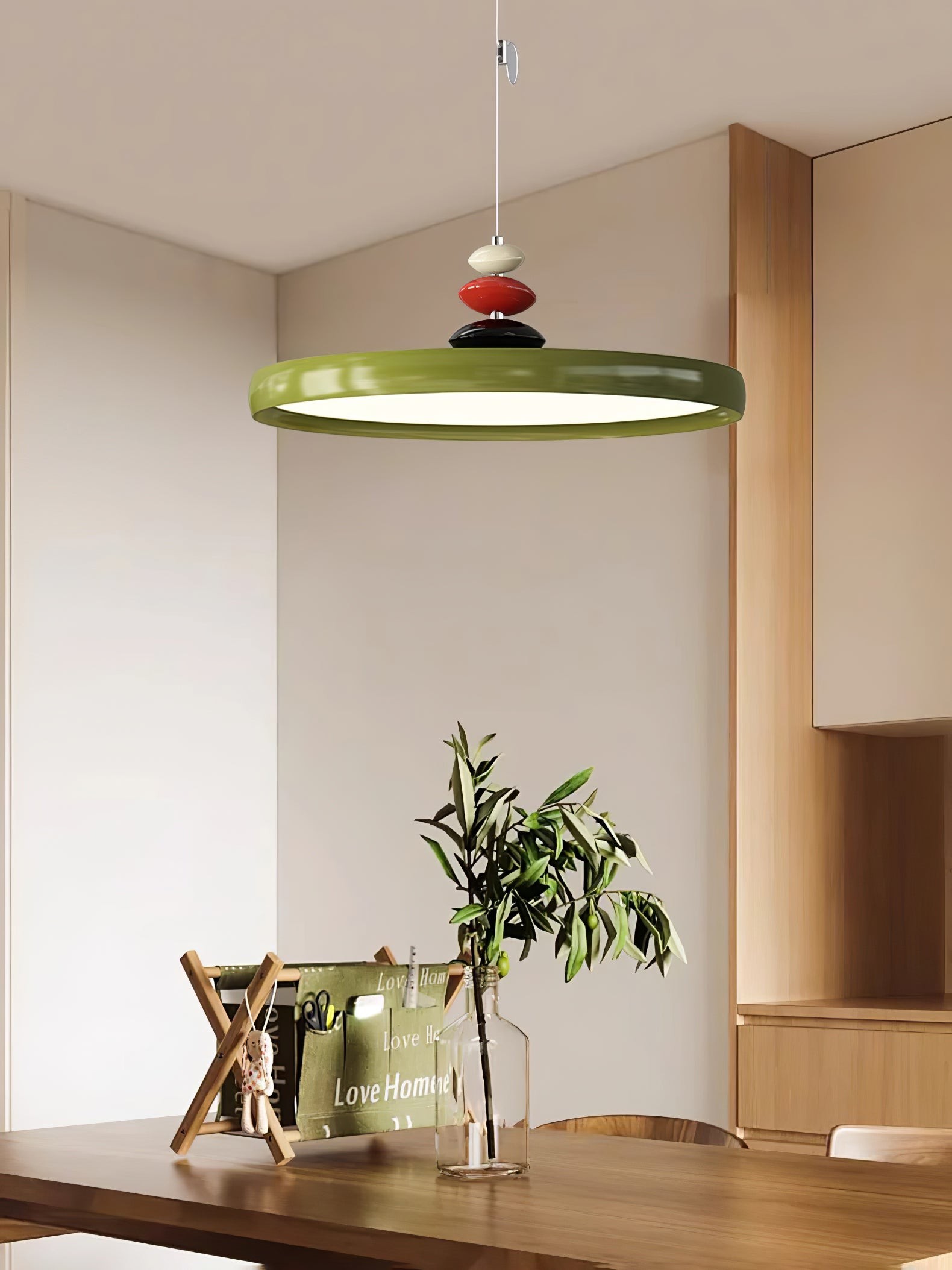 Nordic UFO Kleurrijke LED Hanglamp HL822