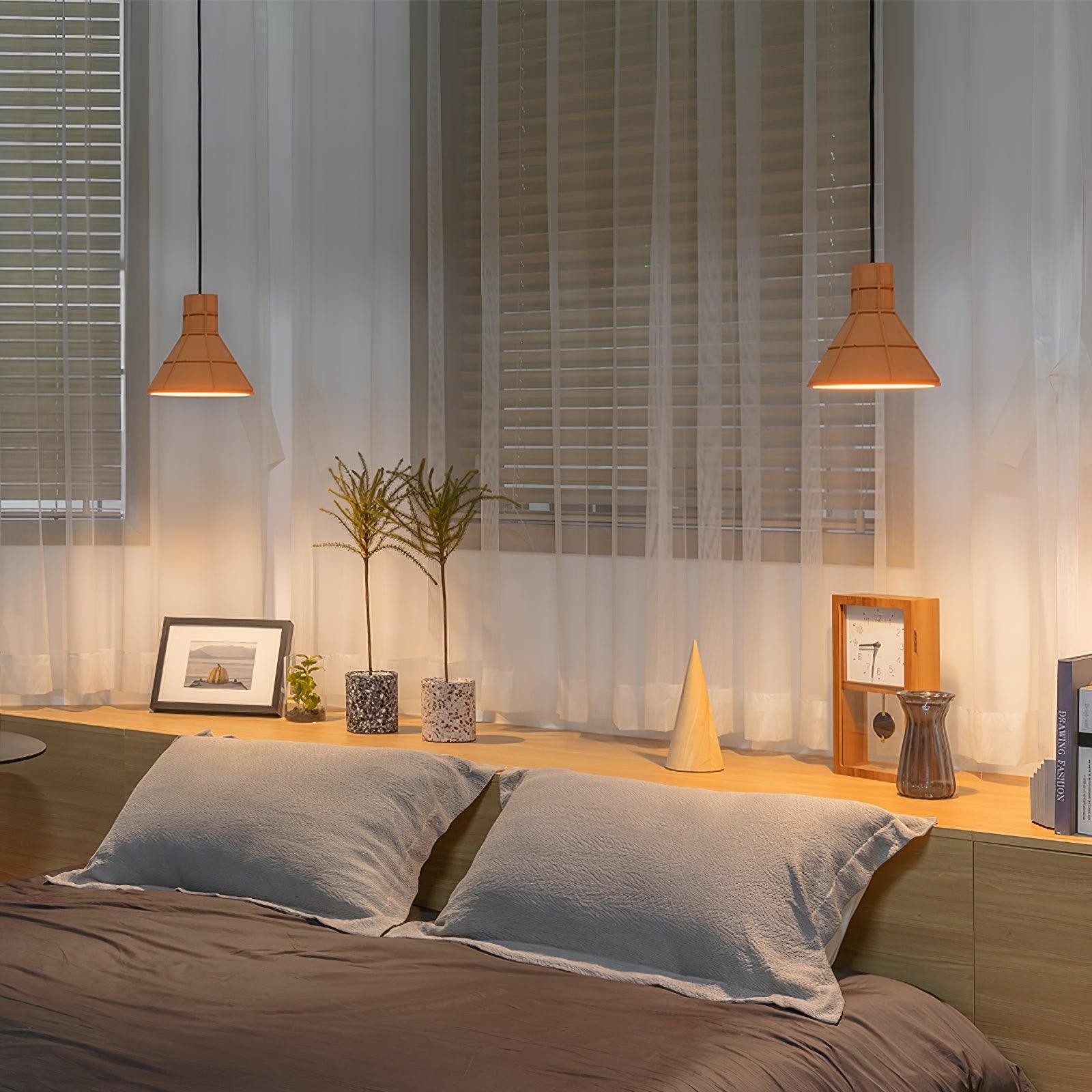 Industriële stijl cement terracotta ambachtelijke hanglamp HL738