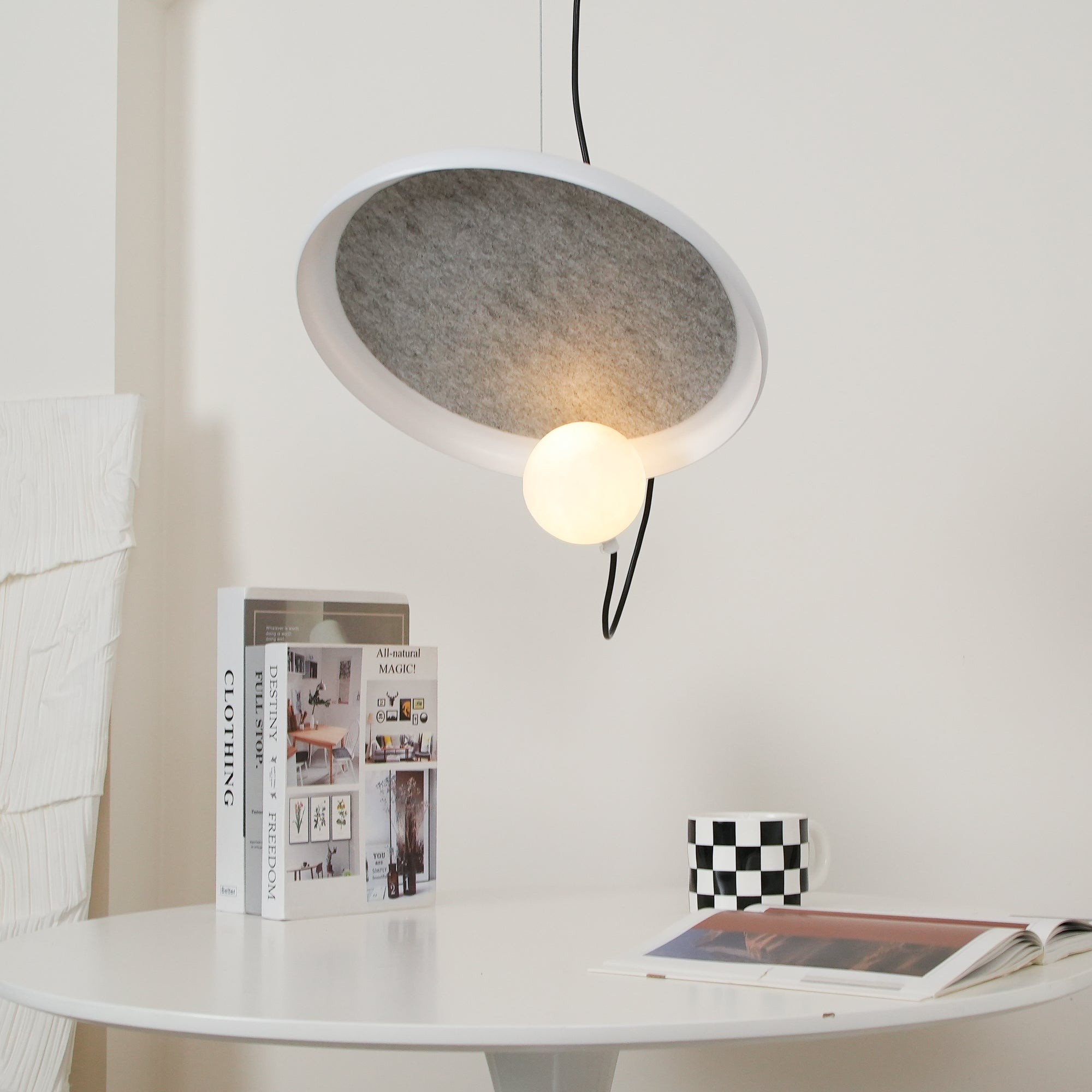 Akoestische schijf hanglamp HL3001