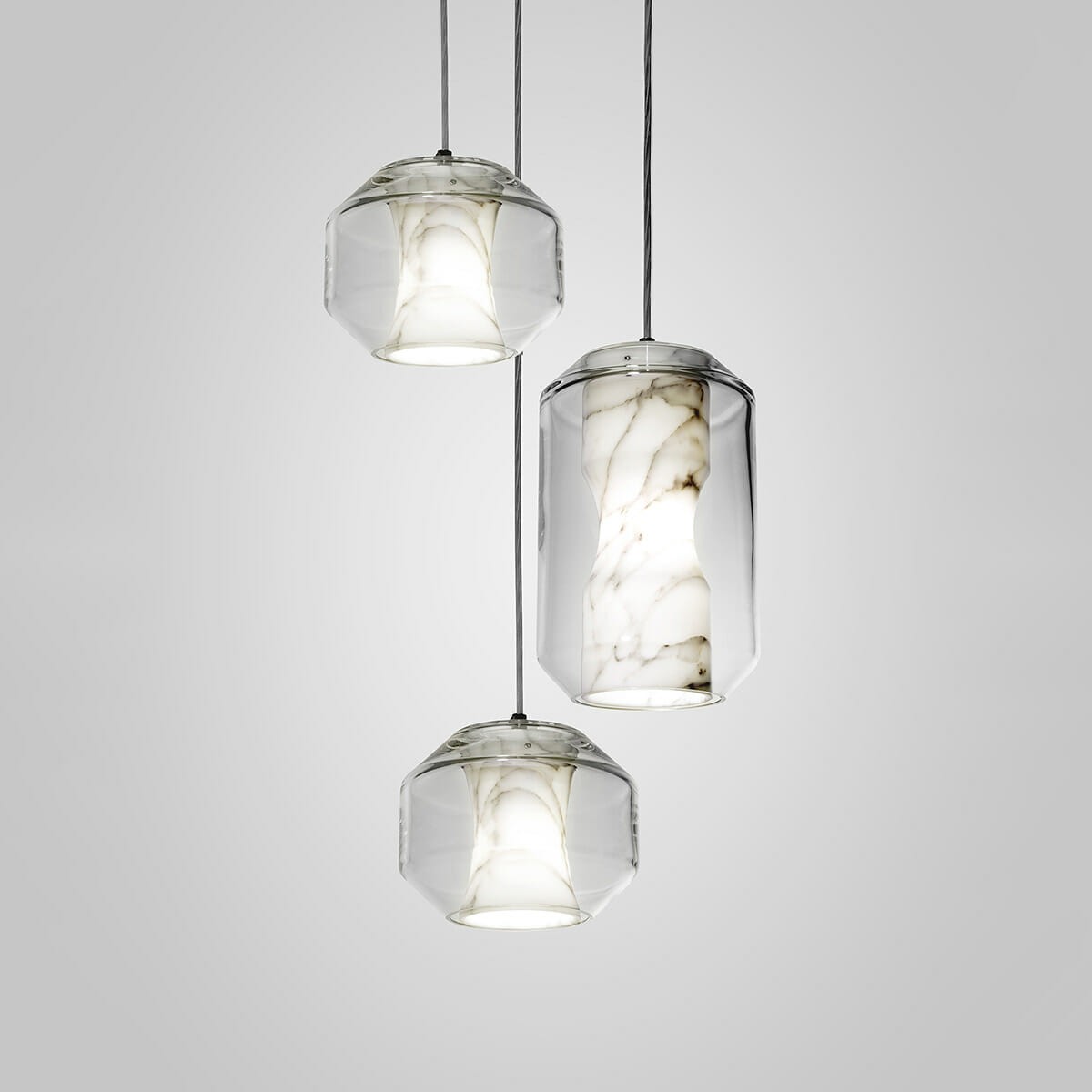 Hanglamp van albastglas HL2997