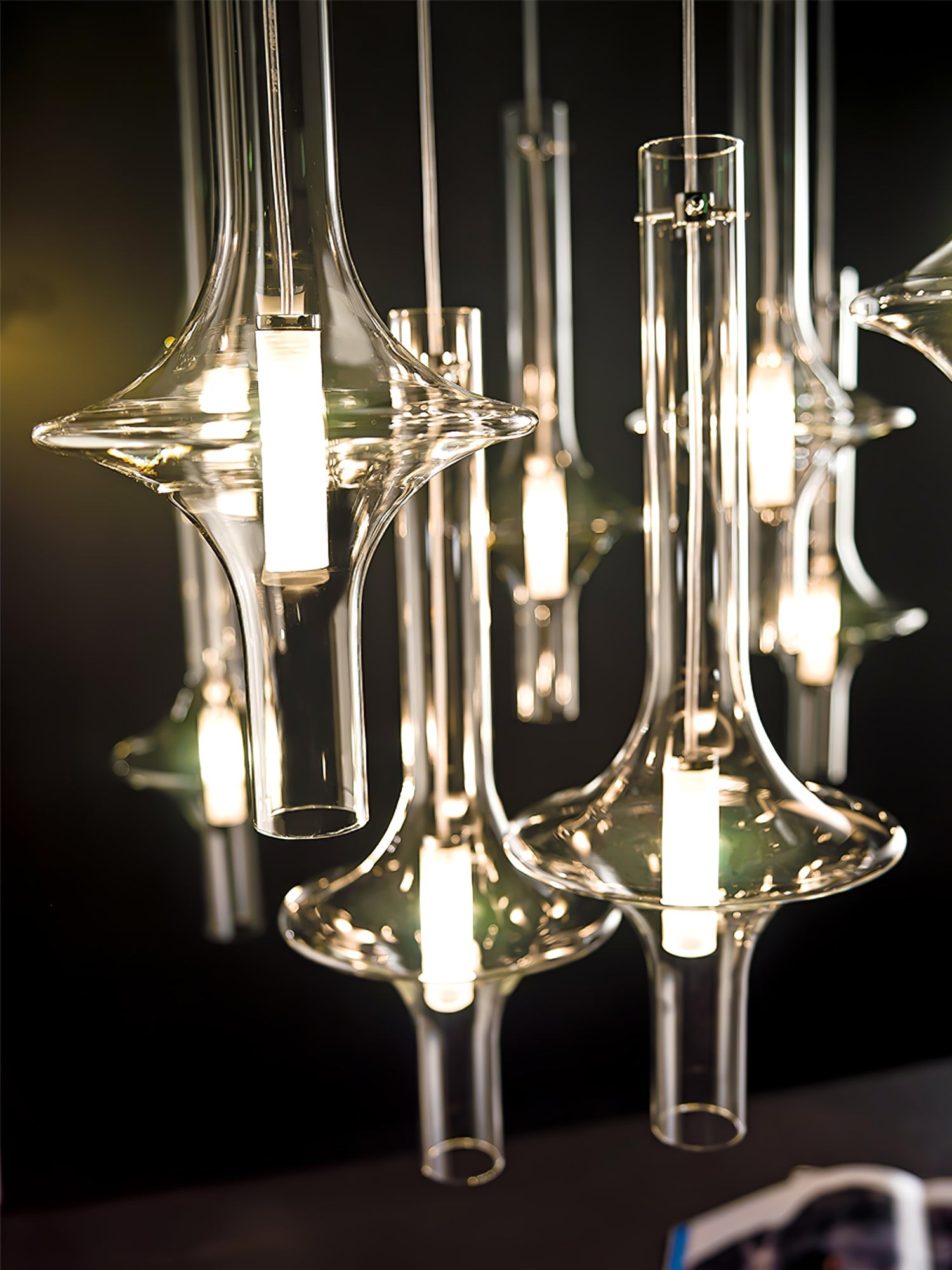 Moderne creatieve glazen buis hanglamp HL827