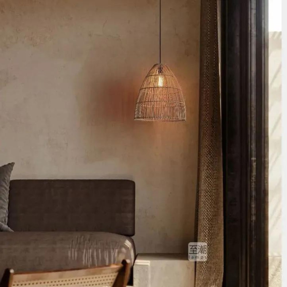 Runa Boho Rotan Hanglamp HL3384