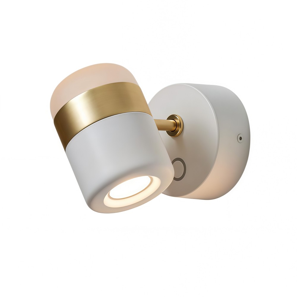 Verstelbare glazen wandlamp HL2931