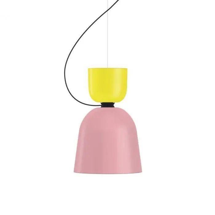 Macaron Colour Splicing Alphabeta metalen hanglamp HL137