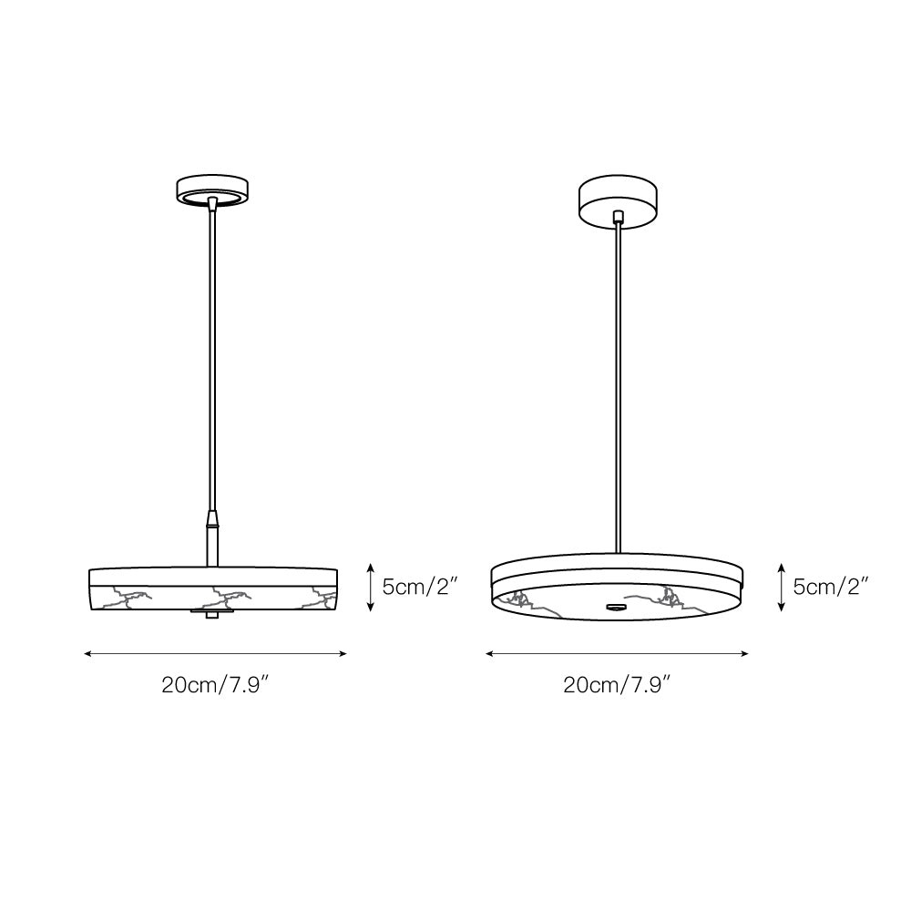 Wyatt Alabaster hanglamp HL2980