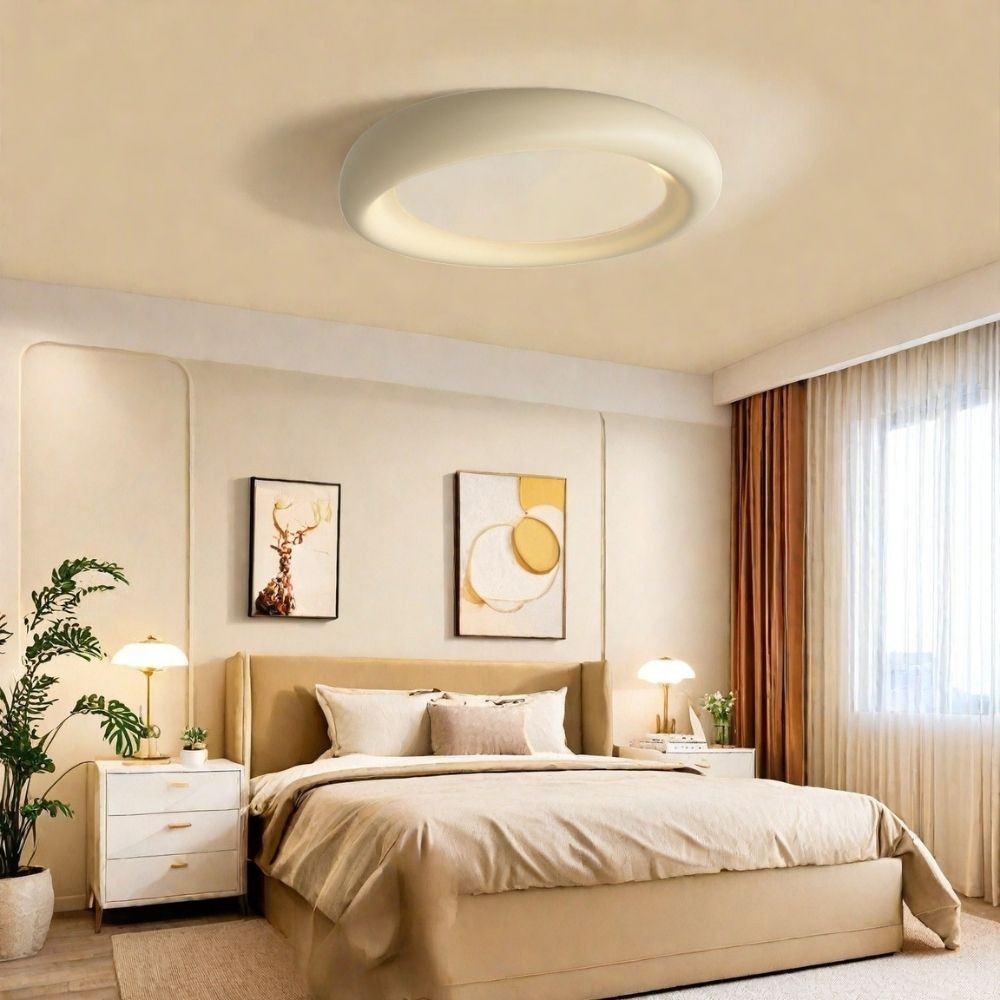 Center Offset Concentric Circle Acryl Plafondlamp HL821